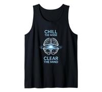 Cold Plunge Ice Bath Reset Alivio del estrés Salud mental Camiseta sin Mangas
