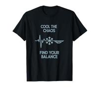 Cold Plunge Mental Health Reset Ice Bath Alivio del estrés Camiseta