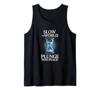 Cold Plunge Mental Health Reset Ice Bath Alivio del estrés Camiseta sin Mangas