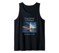 Cold Plunge Reset Mental Health Ice Bath Alivio del estrés Camiseta sin Mangas