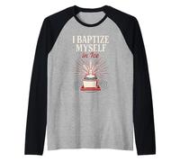 Cold Plunge Ritual Gift Ice Bath Culture Terapia de Agua Camiseta Manga Raglan