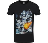 COLD-PRESSED LEMON Fairy Tail Attack T-Shirt Mens Unisex Tees Black XL