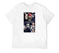 COLD-PRESSED LEMON Justice For Johnny Depp T-Shirt Sweatshirt Graphic Unisex Basic Short Sleeve Cotton Casual T-Shirt White S