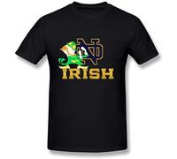 COLD-PRESSED LEMON Men's University of Notre Dame T Shirt Black XL