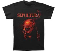 COLD-PRESSED LEMON Sepulturo Beneoth The Remoins Men's Short Sleeve T-Shirt Black L