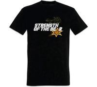 COLD-PRESSED LEMON Strength of The Bear T-Shirt Cartoon TV Series Brave Starr Black 3XL