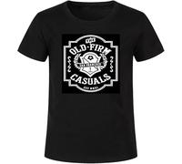 COLD-PRESSED LEMON The Old Firm Casuals Band Crest Mens T-Shirt Black XXL