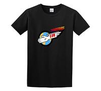 COLD-PRESSED LEMON TV Series Thunderbirds Are Go O Neck Men T-Shirt Black L