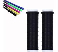 Cold Shrink Handle Wrap,Rubber Cold-Shrink Handle Grip，Insulation Non-slip Waterproof Tool Grip Sleeves,for Fishing Rods, Rackets and Hand Tools (Black, 24cm/9.45in)