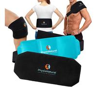 Cold Therapy - Paquete de gel reutilizable con envoltura segura para aliviar instantáneamente el dolor de espalda, dolores de hombros, rodillas hinchadas, ideal para lesiones, artritis, esguinces,