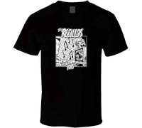 Cold Wars The REZILLOS Punk 70s New Shirt Black White Tshirt Men's T-Shirt Black M