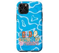 Cold Water is My Therapy Swimmer Diver Pool Water Sports Carcasa para iPhone 11 Pro