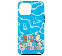 Cold Water is My Therapy Swimmer Diver Pool Water Sports Carcasa para iPhone 12 Pro Max