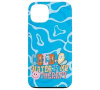Cold Water is My Therapy Swimmer Diver Pool Water Sports Carcasa para iPhone 13