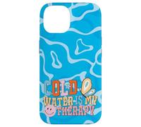 Cold Water is My Therapy Swimmer Diver Pool Water Sports Carcasa para iPhone 14