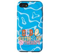 Cold Water is My Therapy Swimmer Diver Pool Water Sports Carcasa para iPhone SE (2020) / 7 / 8