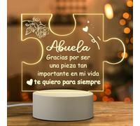 Coldbling Regalo Abuela Cumpleaños, Lámpara Regalos Originales para Abuela Navidad dia de Madre, Ideas Regalos para Abuelas Cumpleaños Luz Nocturna Regalos Abuelas