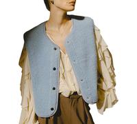 ColdBreaker - Marcas - Vest Tyb Ultralight Icy Blue para Mujer de Lana - Talla S - Azul Azul S