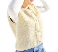 ColdBreaker - Marcas - Vest Tyb Ultralight Light Beige para Mujer de Lana - Talla S Beige S