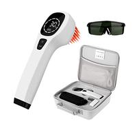 ColdL - Dispositivo de luz roja para cuerpo, varita de luz infrarroja cercana para alivio muscular articular con pantalla LED (12 x 650 nm + 4 x 808 nm)