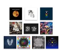 Coldplay - Álbum de estudio completo 2000 - 2021 Colección de Discografía Coldplay Viva La Vida / X&Y / Mylo Xyloto / y más, incluyendo tarjeta de arte de bonificación