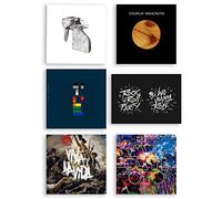 Coldplay First Studio Albums / Parachutes / A Rush of Blood to the Head / X&Y / Viva La Vida or Death and All / Mylo Xyloto Art Card