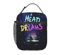 Coldplayed 2025 Tour Head Full of Dreams Accesorios Bolsa de Almuerzo aislada para Almacenamiento de Oficina Cajas de Comida Nevera portátil Lonchera