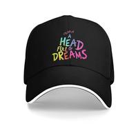 Coldplayeds 2025 Tour Head Full of Dreams Conjuntos Hombres Mujeres Gorras de béisbol Gorra de Camionero Clásico Diario Gorra Snapback