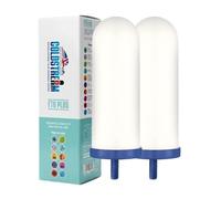 Coldstream FTO+ Cartucho de filtro de agua (paquete de 2) - Filtro de agua de gravedad fiable para una fácil instalación como reemplazo de filtro de agua Berkey - Filtro de agua de gravedad de