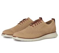 Cole Haan 2. Zerogrand Stitchlite Oxfords para hombre, Beige abedul/Cuoio oscuro/Pergamino antiguo, 45 EU