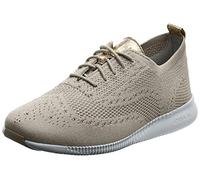 Cole Haan - 2.Zerogrand Stitchlite Oxford, Zapatos de Cordones Oxford Mujer, Beige (Rye Knit/Optc White Rye White), 38.5 EU