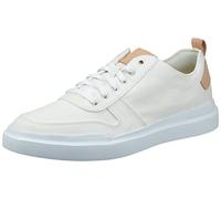 Cole Haan - GP RLY Canvs CRT SNK:Ivory/CH Natural, Zapatillas Hombre, White, 41 2/3 EU