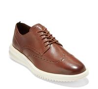 Cole Haan Grand+ Wingtip Oxfor, Oxford Hombre, British Tan Ivory, 39.5 EU Ancho
