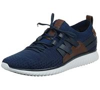 Cole Haan Herren Grand Motion Stitchlite Woven Trainer Sneaker Blau Peony Knit/British Tan/Optic White Navy Ink/PEO Kt/Br Black), 44 EU