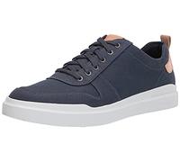 Cole Haan Mens Grandpro Rally Canvas Court Sneaker, Vintage Indigo Canvas/Natural, 14 Wide US