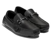 Cole Haan Mocasines Grand Laser Bit Driver estilo conducción para hombre, Negro/Negro, 44 EU