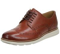 Cole Haan Original Grand Shortwing Sneakers, Zapatos de Cordones Oxford Hombre, Marrón (Woodbury/Ivory Tan), 44 EU