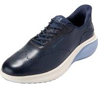 Cole Haan Originalgrand Neoarc Quick-on Wingtip para hombre, Blazer azul marino/tormenta de nieve azul/marfil, 11 Wide