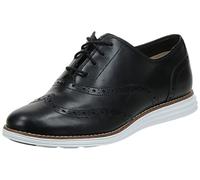 Cole Haan W02618 Mujer Oxford, Negro/Blanco Óptico, 37 EU