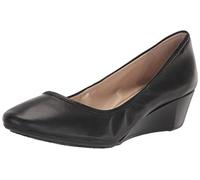 Cole Haan Women's Sloane Wedge Pump, Black Leather, 5