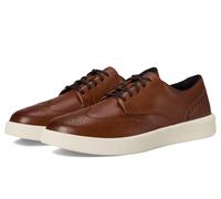 Cole Haan Zapatillas Grand Crosscourt Daily Wingtip para hombre, Bronceado británico/chocolate oscuro/marfil, 41 EU
