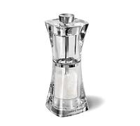 Cole & Mason Crystal Molinillo de Sal, Molino Cerámica Adjustable, Acrílico | Molinillo Sal Manual, Acrílico Transparente, Salero, Molinillo Especias, Garanzia del Meccanismo a Vita, Incluye 1x Molino