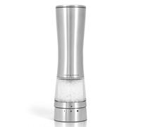 Cole & Mason Derwent - Molinillo de sal eléctrico (acero inoxidable) | Molinillo de sal eléctrico con mecanismo de cerámica ajustable, USB-C, salero eléctrico, fácil de rellenar, caja de regalo