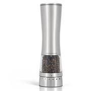 Cole & Mason Derwent Precision+ - Molinillo de pimienta eléctrico | Precision+ - Molinillo de pimienta eléctrico de acero al carbono ajustable, acero inoxidable, USB C, fácil de rellenar