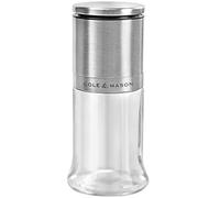 Cole & Mason H101049 Kingsley Molinillo de Especias, Acero Inoxidable/Cristal, 140mm