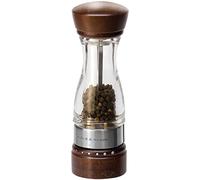 Cole & Mason H12301G Keswick Forest Molinillo de Pimienta, Madera Oscura, Gourmet Precision+, Haya Teñida/Acrílico, 180mm, Incluye 1 x Molino