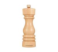 Cole & Mason H233006 London Haya Natural Molinillo de Sal, Precision+/Molienda Ajustable, Madera de Haya, 180mm, Incluye 1 x Molino, Garanzia del Meccanismo a Vita