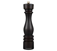 Cole & Mason H233081 London Madera de Chocolate Molinillo de Sal, Precision+/Molienda Ajustable, Madera de Haya, 300mm, Incluye 1 x Molino, Garanzia del Meccanismo a Vita