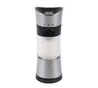 Cole & Mason H306592P Horsham Cromo Molinillo de Sal, Precision+/Molienda Ajustable, Cromo/Acrílico, 154mm, Incluye 1 x Molino