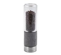 Cole & Mason H321801 Regent Concreto Molinillo de Pimienta, Precision+/Molienda Ajustable, Hormigón/Acero Inoxidable/Acrílico, 180mm, Incluye 1 x Molino